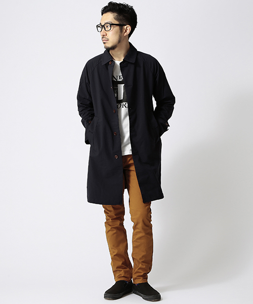 BEAMS（ビームス）の「○BEAMS / ナイロン ステンカラーコート（ステンカラーコート・メンズ・サックスブルー/ネイビー/その他1・X-LARGE/MEDIUM/SMALL/LARGE）」の17枚目の写真