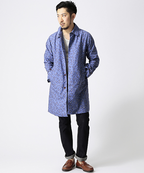 BEAMS（ビームス）の「○BEAMS / ナイロン ステンカラーコート（ステンカラーコート・メンズ・サックスブルー/ネイビー/その他1・X-LARGE/MEDIUM/SMALL/LARGE）」の19枚目の写真