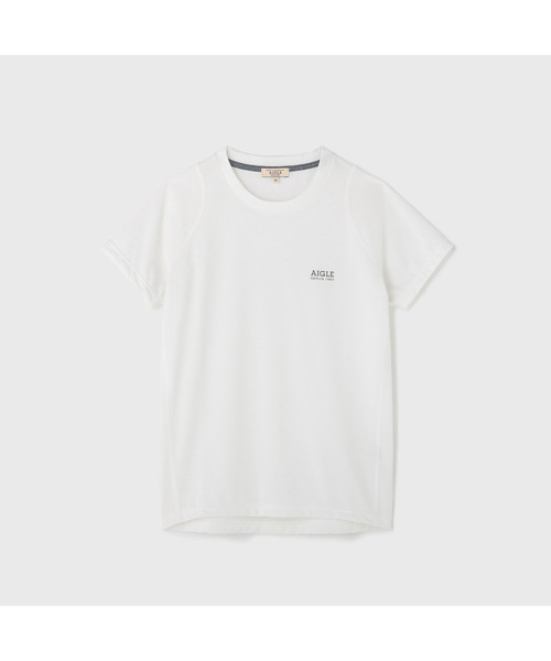 AIGLE(エーグル)の「Wプリハイクショート(Tシャツ/カットソー・レディース・ホワイト/ヘザーグレー/バイオレット・LARGE/MEDIUM/SMALL)」の5枚目の写真