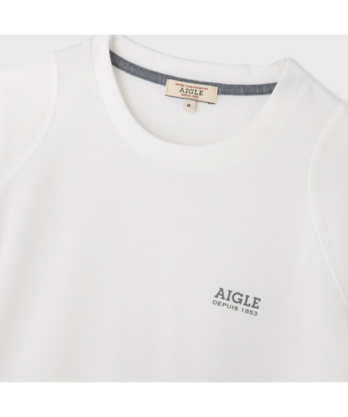 AIGLE(エーグル)の「Wプリハイクショート(Tシャツ/カットソー・レディース・ホワイト/ヘザーグレー/バイオレット・LARGE/MEDIUM/SMALL)」の6枚目の写真