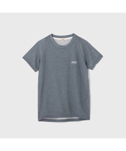 AIGLE(エーグル)の「Wプリハイクショート(Tシャツ/カットソー・レディース・ホワイト/ヘザーグレー/バイオレット・LARGE/MEDIUM/SMALL)」の8枚目の写真