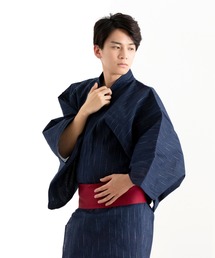 KYOETSU（キョウエツ）の「しじら浴衣3点セット（浴衣・メンズ）」