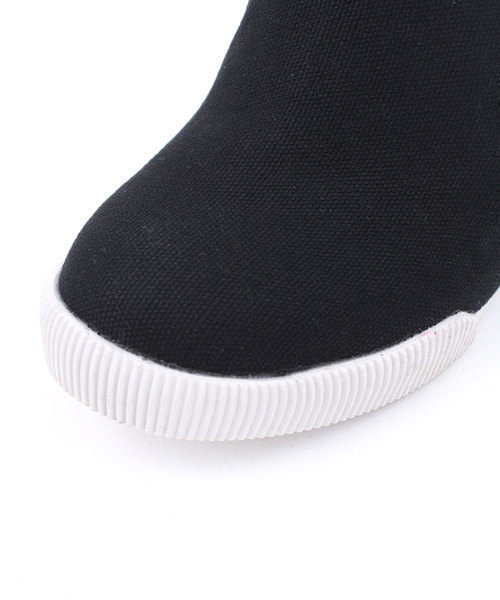 WEGO（ウィゴー）の「WEGO/インヒールスリッポンスニーカー（スニーカー・レディース・その他1/ホワイト/ブラック/レッド・23.5/24.5）」の12枚目の写真