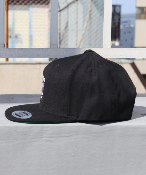 ROOPTOKYO（ループトウキョウ）の「Jeff Ho/ジェフ・ホー Iconic Logo Wool Mix Baseball Cap（キャップ・メンズ・ブラック/ネイビー・FREE）」の11枚目の写真