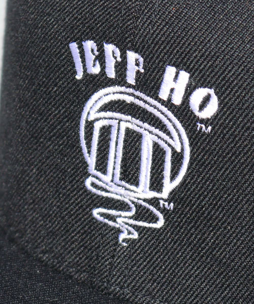ROOPTOKYO（ループトウキョウ）の「Jeff Ho/ジェフ・ホー Iconic Logo Wool Mix Baseball Cap（キャップ・メンズ・ブラック/ネイビー・FREE）」の5枚目の写真