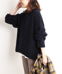 SLOBE IENA(�X���[�u�C�G�i)�̃u�[�N���[�{�g���l�b�N�v���I�[�o�[��(�j�b�g/�Z�[�^�[)