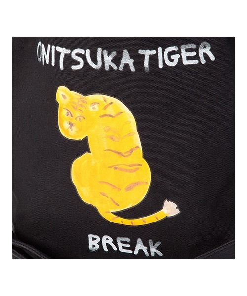 Onitsuka Tiger（オニツカタイガー）の「TIGER TOTE / タイガー トート（トートバッグ・レディース・ブラック/ホワイト・ONE SIZE）」の11枚目の写真