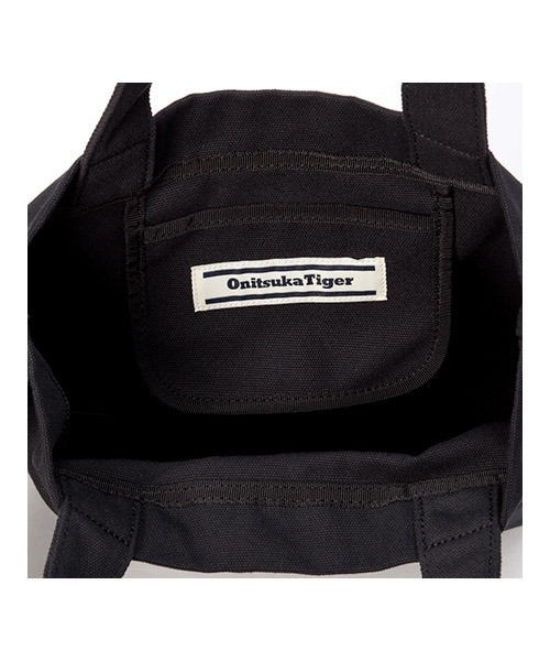 Onitsuka Tiger（オニツカタイガー）の「TIGER TOTE / タイガー トート（トートバッグ・レディース・ブラック/ホワイト・ONE SIZE）」の12枚目の写真