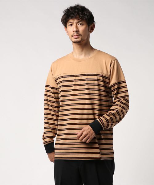 セール レトロボーダーtシャツ Ls Tシャツ カットソー Nano Universe ナノユニバース のファッション通販 Zozotown