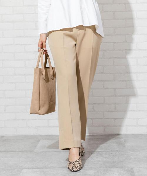 coen(コーエン)の「【WEB限定カラー】スリットフレアパンツ(その他パンツ・レディース・ブラウン/ライム/ブラック/ベージュ/ライラック・SMALL/MEDIUM/LARGE)」の22枚目の写真