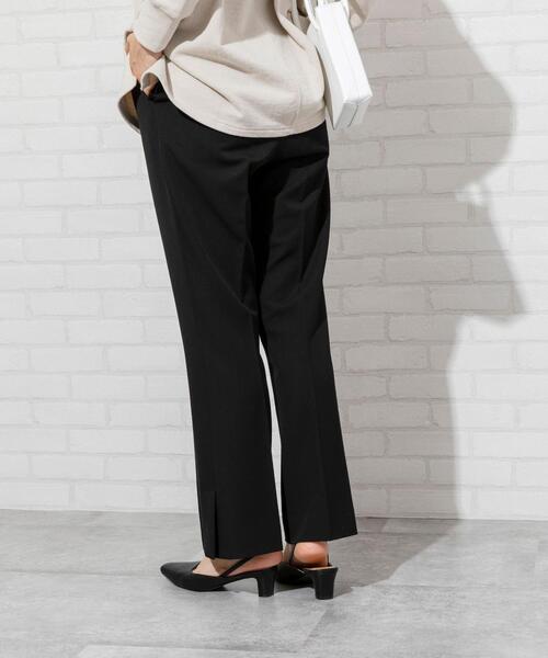 coen(コーエン)の「【WEB限定カラー】スリットフレアパンツ(その他パンツ・レディース・ブラウン/ライム/ブラック/ベージュ/ライラック・SMALL/MEDIUM/LARGE)」の16枚目の写真