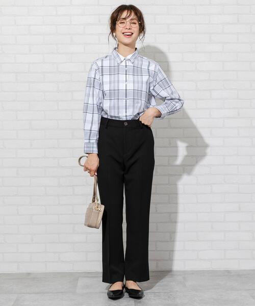 coen(コーエン)の「【WEB限定カラー】スリットフレアパンツ(その他パンツ・レディース・ブラウン/ライム/ブラック/ベージュ/ライラック・SMALL/MEDIUM/LARGE)」の12枚目の写真