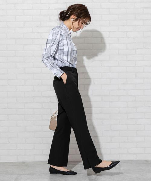 coen(コーエン)の「【WEB限定カラー】スリットフレアパンツ(その他パンツ・レディース・ブラウン/ライム/ブラック/ベージュ/ライラック・SMALL/MEDIUM/LARGE)」の11枚目の写真