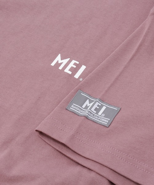 MEI（メイ）の「MEI メイChaco closet別注 オーバーサイズ半袖Tシャツ（Tシャツ/カットソー・レディース・ホワイト/ブラック/ベージュ/ネイビー/パープル・FREE）」の10枚目の写真