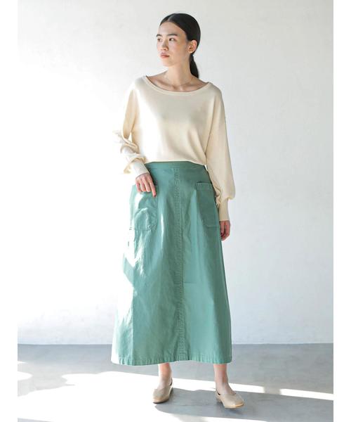 AMERICAN HOLIC（アメリカンホリック）の「ボートネックベーシックニットプルオーバー＊（ニット/セーター・レディース・アイボリー/ブラック/ベージュ/ダークブラウン・L/M）」の13枚目の写真