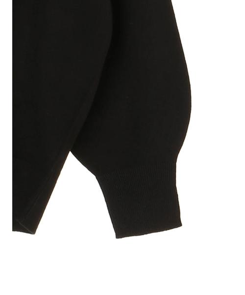 AMERICAN HOLIC（アメリカンホリック）の「ボートネックベーシックニットプルオーバー＊（ニット/セーター・レディース・アイボリー/ブラック/ベージュ/ダークブラウン・L/M）」の9枚目の写真