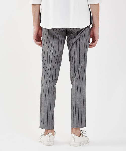 5351 POUR LES HOMMES（ゴーサンゴーイチプールオム）の「ドライTRストライプパンツ（その他パンツ・メンズ・グレー/ブラック・44/46/48/50）」の20枚目の写真