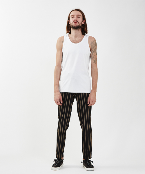 5351 POUR LES HOMMES（ゴーサンゴーイチプールオム）の「ドライTRストライプパンツ（その他パンツ・メンズ・グレー/ブラック・44/46/48/50）」の13枚目の写真