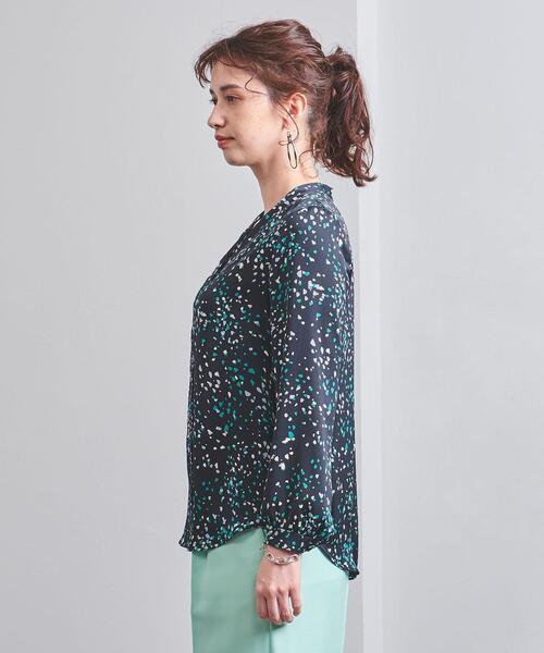 UNITED ARROWS ネイビーホワイト襟 長袖 ブラウス UNITED ARROWS ネイビーホワイト襟 長袖 ブラウス 楽天市場