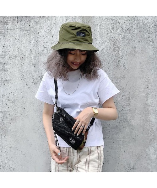 14+（イチヨンプラス）の「親子撥水タグバケットハット（ハット・レディース・ネイビー/カーキ/ブラック/ベージュ・FREE）」の19枚目の写真