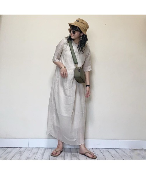 14+（イチヨンプラス）の「親子撥水タグバケットハット（ハット・レディース・ネイビー/カーキ/ブラック/ベージュ・FREE）」の18枚目の写真