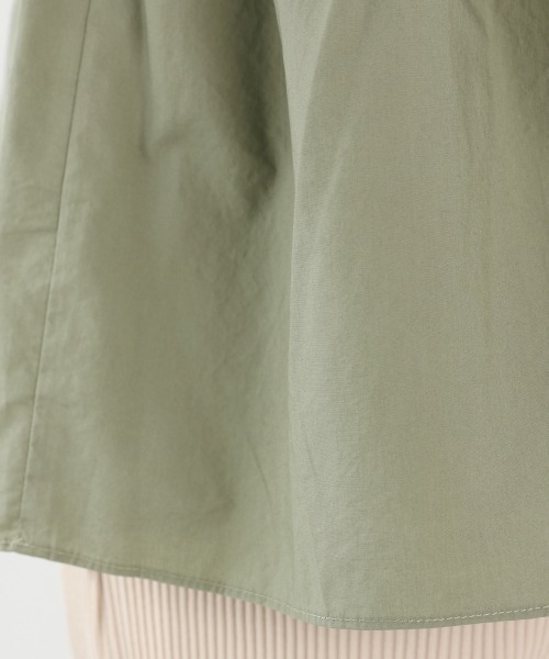 LOWRYS FARM（ローリーズファーム）の「ギャザーブラウスＬＳ　893661（シャツ/ブラウス・レディース・ブラック/カーキ/オフホワイト・FREE）」の15枚目の写真