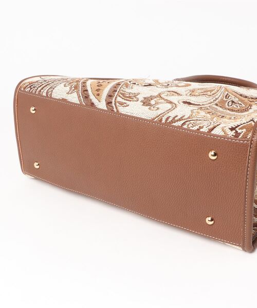 INTERPLANET（インタープラネット）の「ペイズリーＢＡＧ（ショルダーバッグ・レディース・アイボリー/チョコ・フリー）」の4枚目の写真