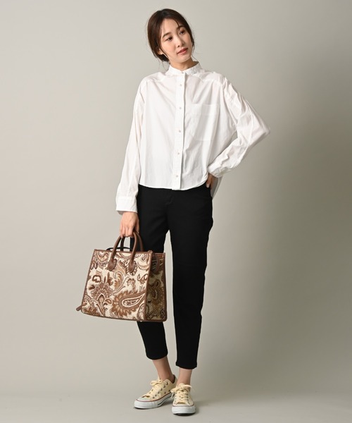 INTERPLANET（インタープラネット）の「ペイズリーＢＡＧ（ショルダーバッグ・レディース・アイボリー/チョコ・フリー）」の10枚目の写真