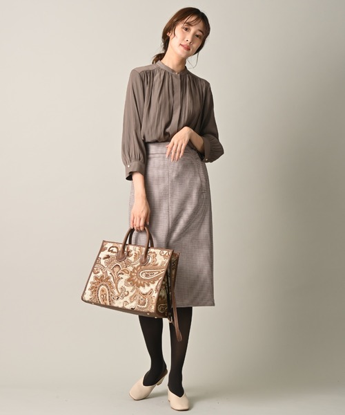 INTERPLANET（インタープラネット）の「ペイズリーＢＡＧ（ショルダーバッグ・レディース・アイボリー/チョコ・フリー）」の13枚目の写真