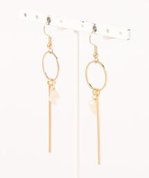 【CouleuR】淡水パール×スティック ピアス