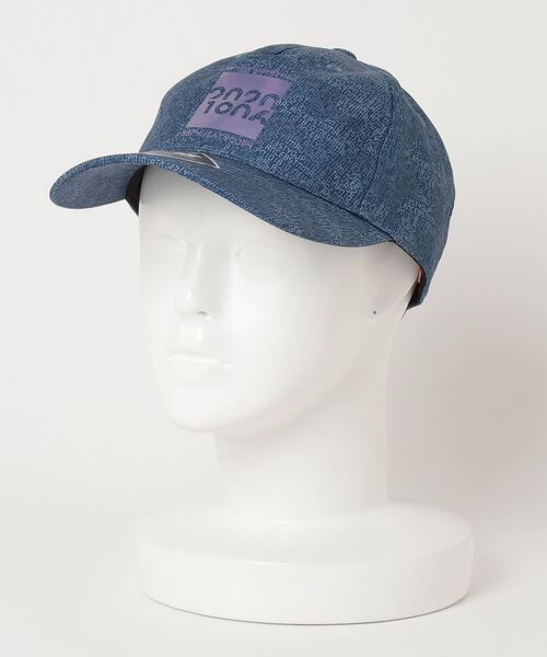 New Balance Golf(ニューバランスゴルフ)の「【new balance golf】デジタルタイプカモフラージュプリント 6パネル キャップ (UNISEX SPORT)(キャップ)」|ブルー系その他2