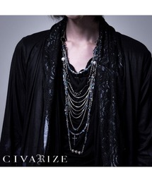 civarize 多重ネックレス 十字架 fuga lgb クーポン】シヴァー