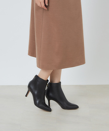 Rouge vif | PELLICO BACK ZIP SHORT BOOTS(ブーツ)