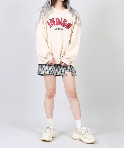 DING（ディング）の「DING/INDIGOスウェット（スウェット・レディース・ブラック/レッド/オフホワイト・FREE）」の4枚目の写真