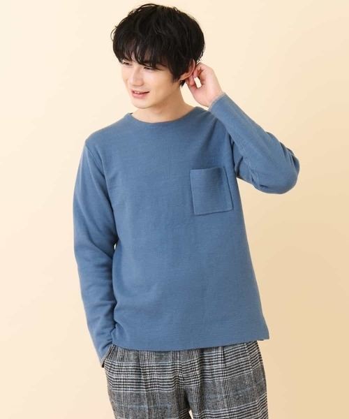 A V V アーヴェヴェ の 吸湿発熱 洗濯機で洗える ダブルフェイスニット Web限定サイズ ニット セーター Wear