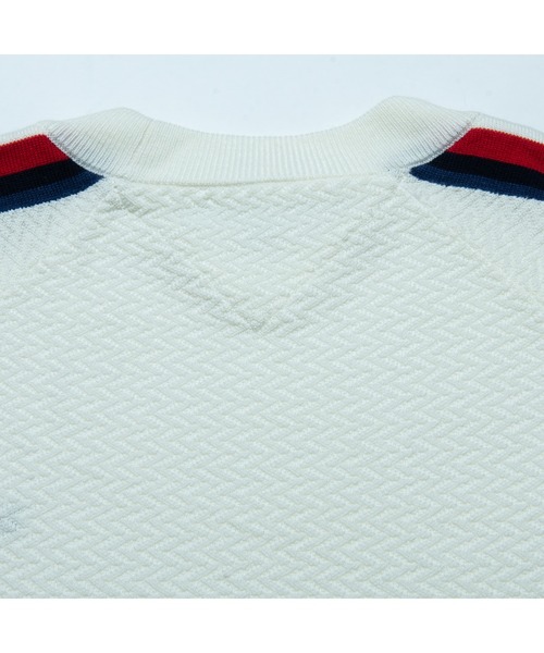 TOMMY HILFIGER GOLF（トミー ヒルフィガー ゴルフ）の「[トミー ヒルフィガー ゴルフ] メンズ TH モックネック ニット（ニット/セーター・メンズ・ネイビー/ボルドー/ホワイト・XL/LL）」の11枚目の写真