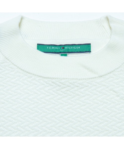 TOMMY HILFIGER GOLF（トミー ヒルフィガー ゴルフ）の「[トミー ヒルフィガー ゴルフ] メンズ TH モックネック ニット（ニット/セーター・メンズ・ネイビー/ボルドー/ホワイト・XL/LL）」の10枚目の写真