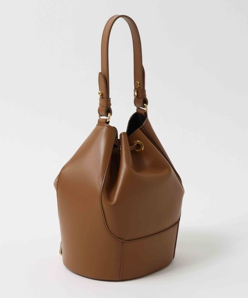 VIOLAd'ORO ボトム切り替えバレル型巾着BAG VIOLAd'ORO ボトム切り替えバレル型巾着BAG
