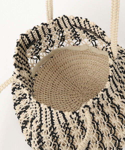 The Bagmati（ザバグマティ）の「BAGMATI / マクラメ編み バッグ（トートバッグ・レディース・その他/ブラック・ONE SIZE）」の14枚目の写真