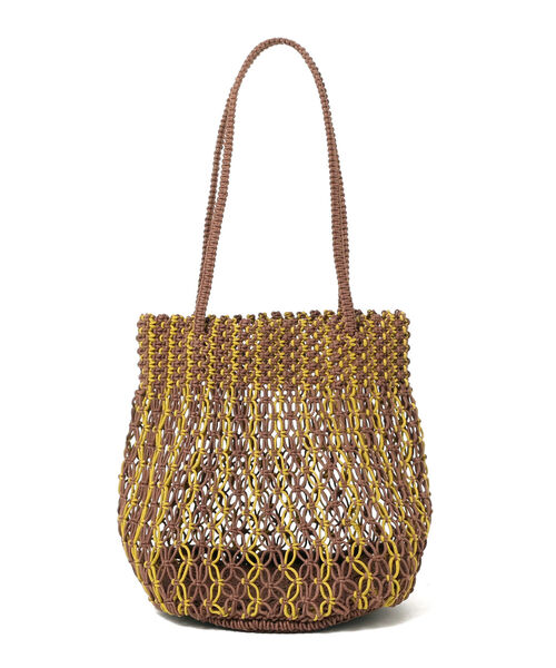 The Bagmati（ザバグマティ）の「BAGMATI / マクラメ編み バッグ（トートバッグ・レディース・その他/ブラック・ONE SIZE）」の19枚目の写真