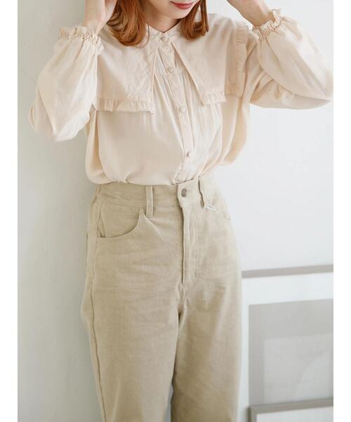 SLURR（スラ―）の「フリルスクエアネックパフスリーブブラウス（シャツ/ブラウス・レディース・その他8・FREE）」の11枚目の写真