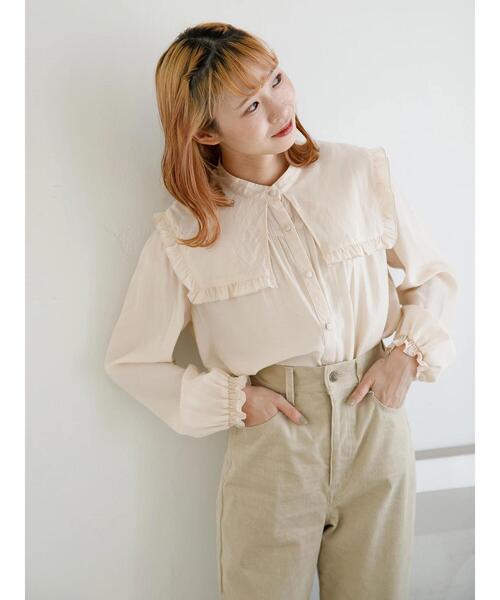 SLURR（スラ―）の「フリルスクエアネックパフスリーブブラウス（シャツ/ブラウス・レディース・その他8・FREE）」の18枚目の写真
