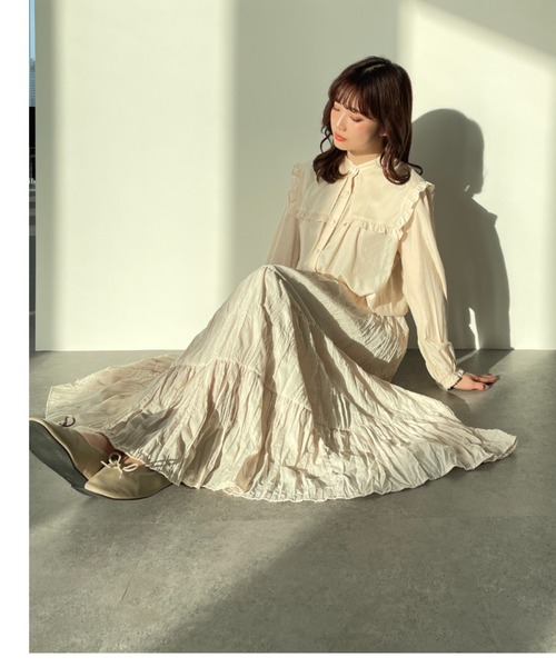 SLURR（スラ―）の「フリルスクエアネックパフスリーブブラウス（シャツ/ブラウス・レディース・その他8・FREE）」の21枚目の写真