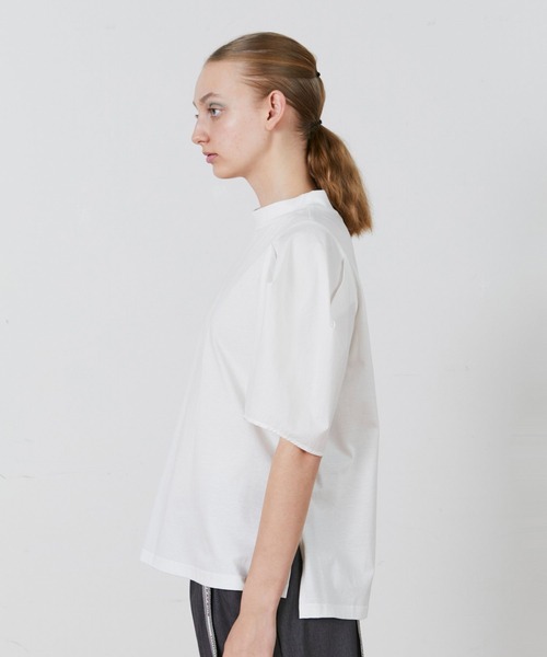 FRAPBOIS（フラボア）の「ホーンスリーブＴ（Tシャツ/カットソー・レディース・ホワイト/ブルー系その他・1）」の3枚目の写真