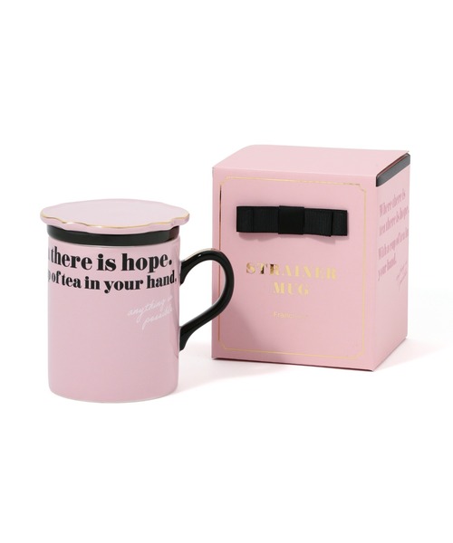 タイポ 食器 タイポ ストレーナーマグ 食器 キッチン ピンク 食器 Francfranc フランフラン のファッション