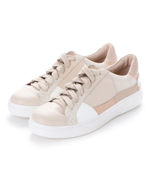 Lucida（ルシーダ）の「【Peacock】♯パッチワークスニーカー（スニーカー・レディース・ホワイト/ブラック/ベージュ/グレー・38/39/35/36/37）」の9枚目の写真