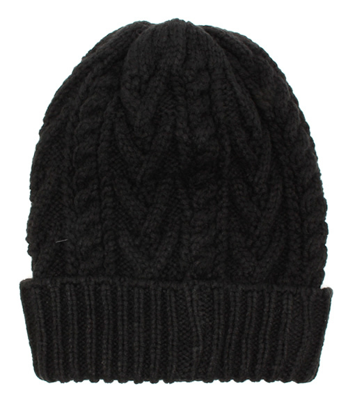 WEGO（ウィゴー）の「WEGO/アランニットキャップ（ニットキャップ/ビーニー・メンズ・ホワイト/ブラック/グリーン/ブルー・FREE）」の6枚目の写真