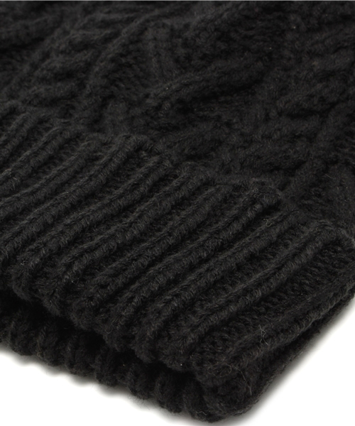 WEGO（ウィゴー）の「WEGO/アランニットキャップ（ニットキャップ/ビーニー・メンズ・ホワイト/ブラック/グリーン/ブルー・FREE）」の7枚目の写真