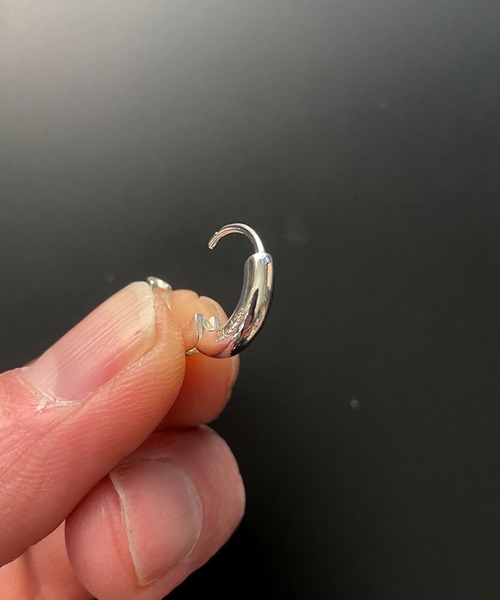 Pledge（プレッジ）の「【Pledge（プレッジ）】SILVER925 ピアス（ソロ）（ピアス（片耳用）・メンズ・シルバー・FREE）」の3枚目の写真