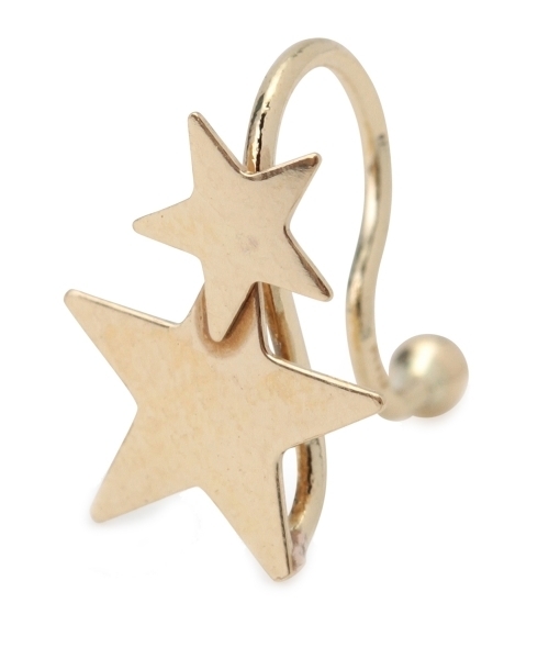 Ray BEAMS(レイビームス)の「Ray BEAMS / K10 スター イヤリング(イヤリング・レディース・その他1・ONE SIZE)」の7枚目の写真